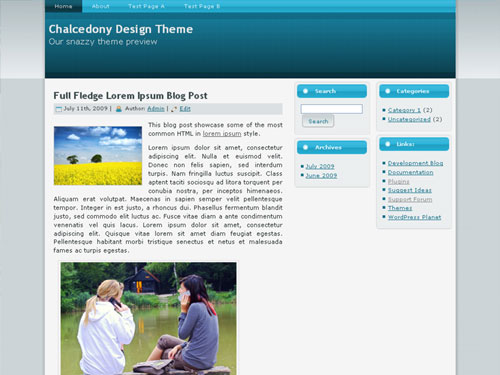ChalcedonyPRO screenshot Free WordPress theme - ChalcedonyPRO