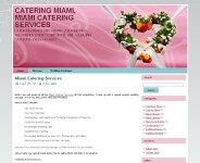 Web Design: Catering Miami