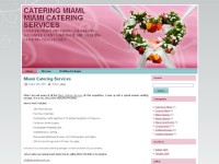 Web Design: Catering Miami