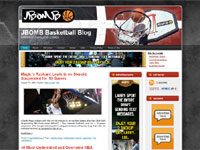 Web Design: JBOMB Basketball Blog